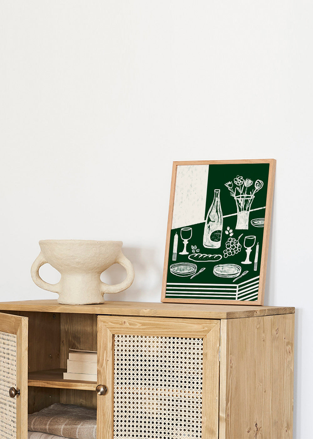 Cuadro de cocina con bodegón lineal – Product2