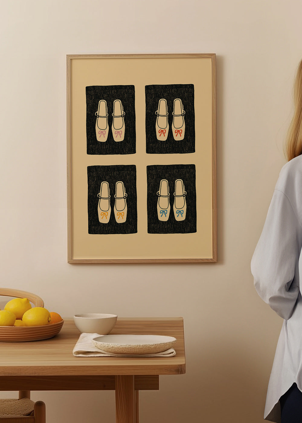 Ilustración de zapatos con lazo repetidos – Product2