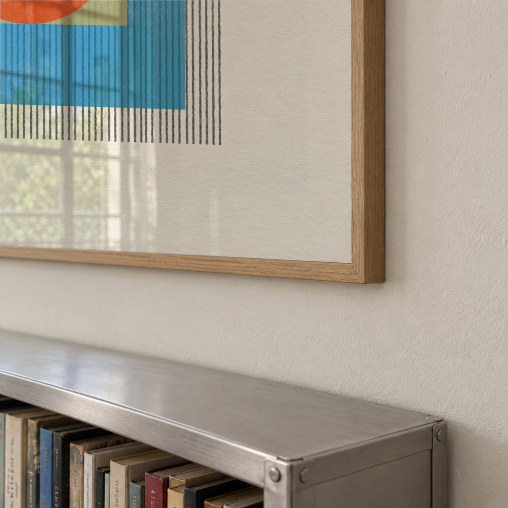 Geometric Harmony - Framed poster detail