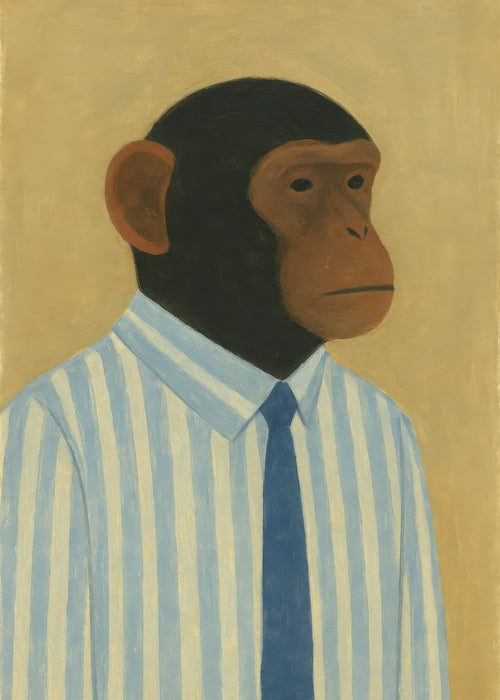Professional Primate II - Unframed art print