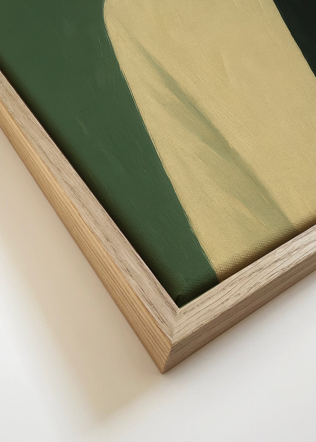 Executive Goose - Framed canvas detail