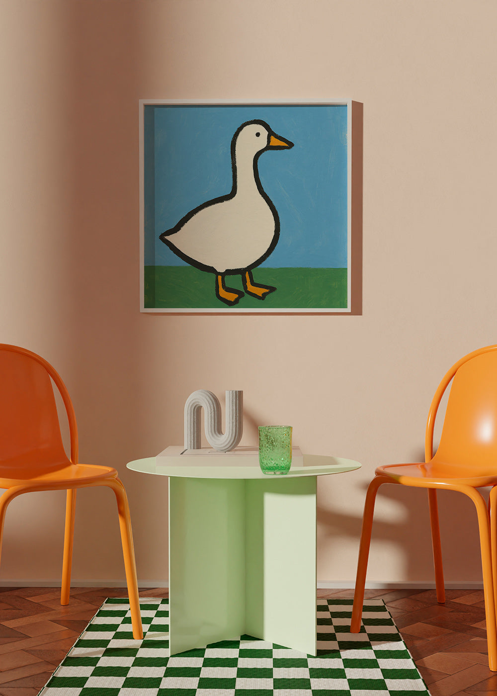 Cuadro ganso ilustrado – Product1