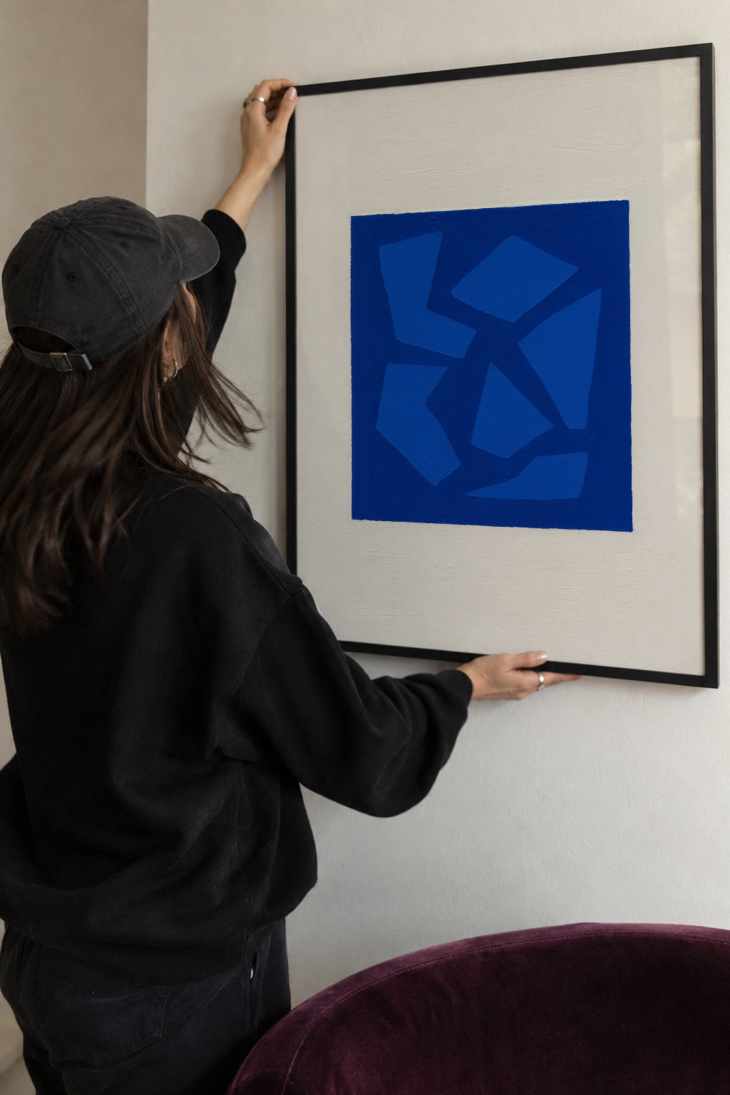 Cobat Fractures IV - Framed poster detail