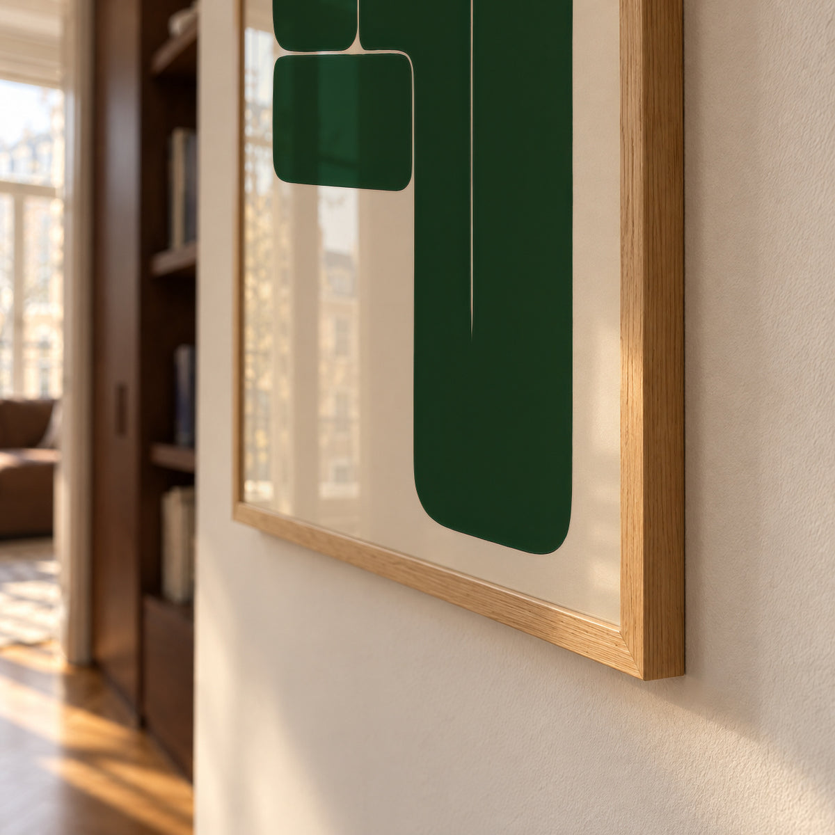 L-Shape Balance IV - Framed poster detail