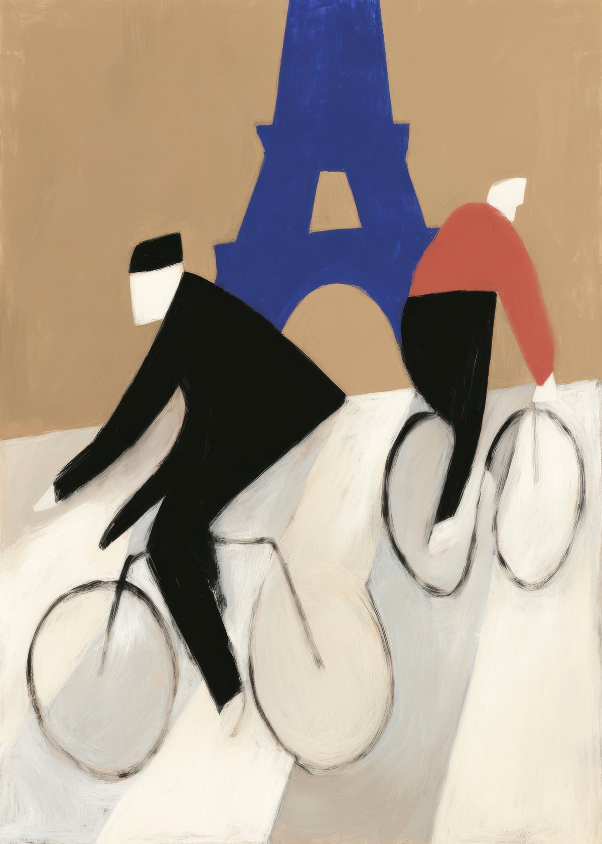 Paris Ride - Unframed art print