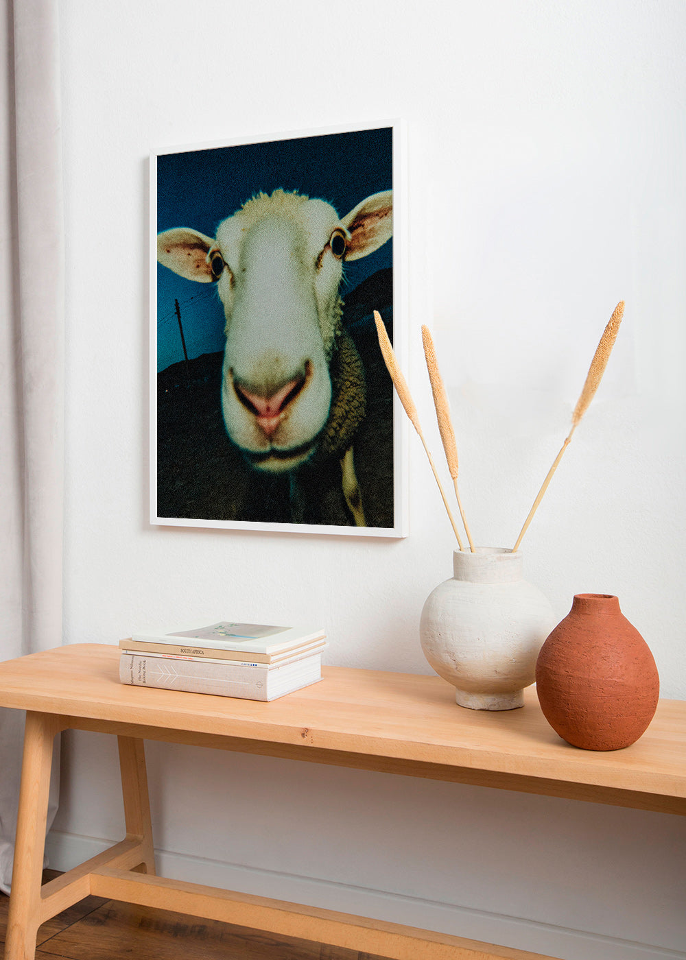 Portrait de mouton en gros plan