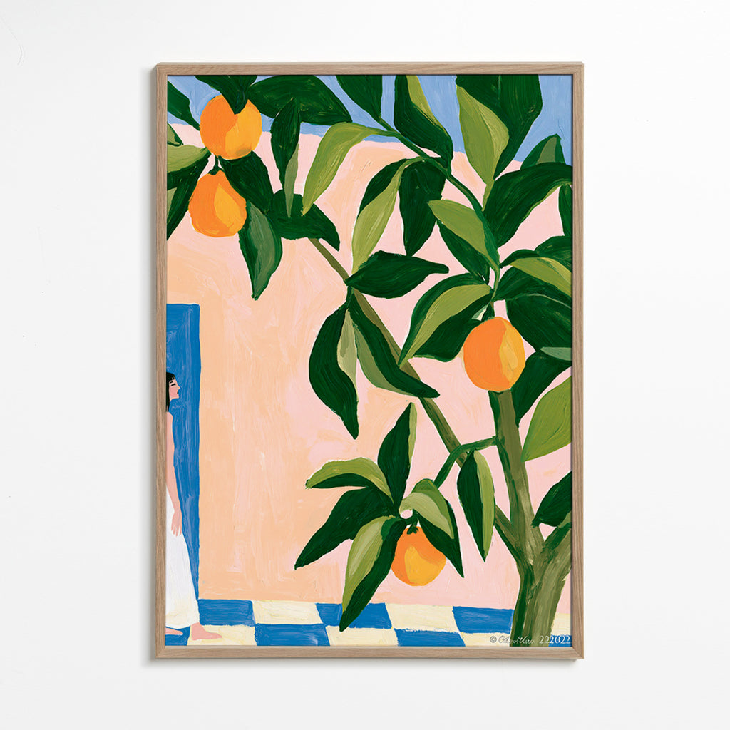 Art de cuisine Citrons d'Amalfi peints