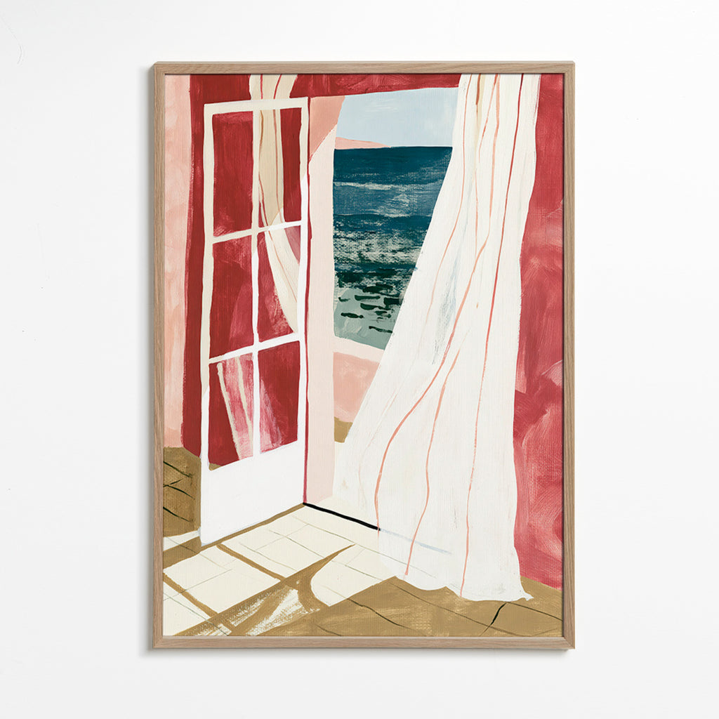 Paysage ventana sur la mer