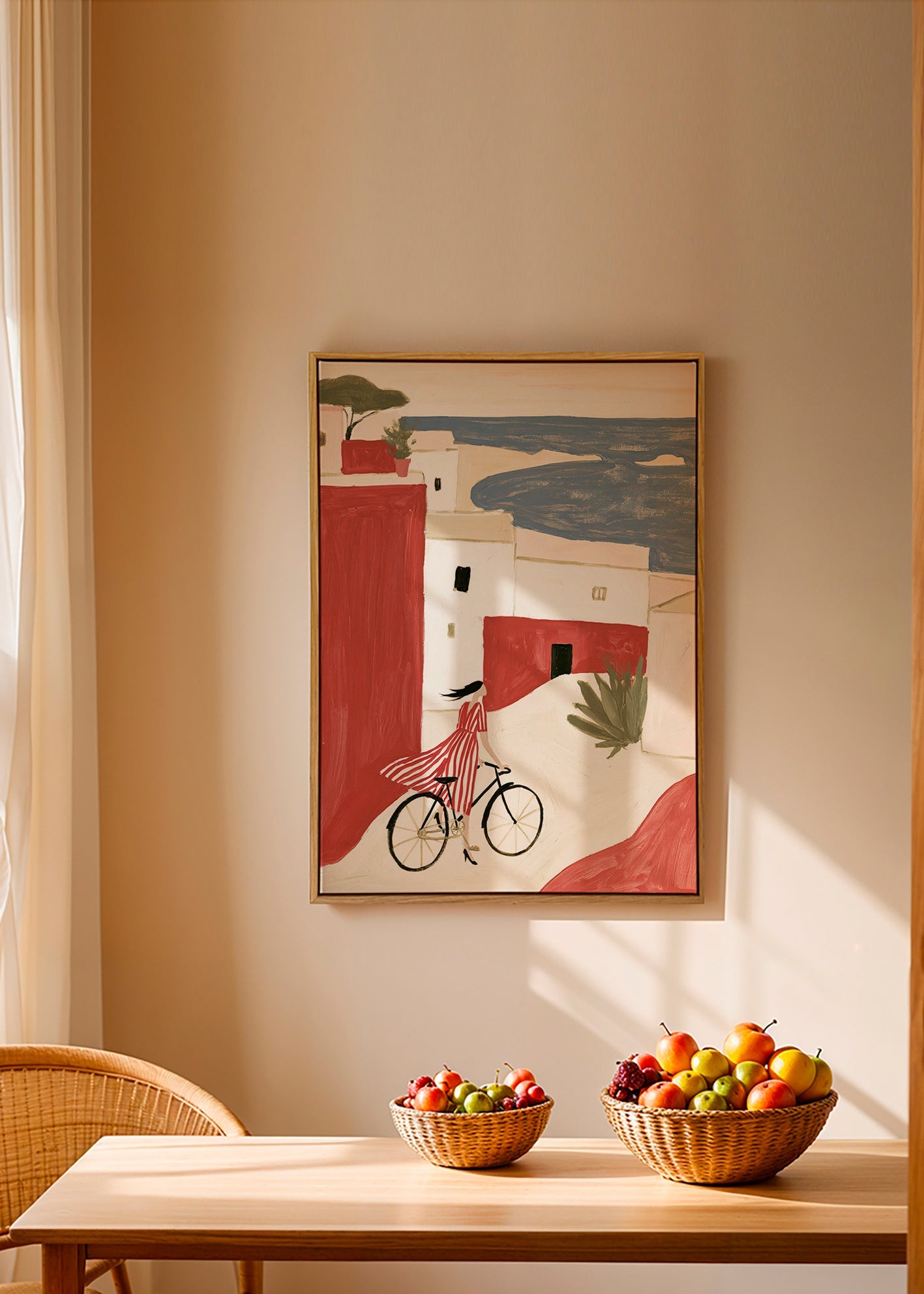 Illustration de vélo côtier