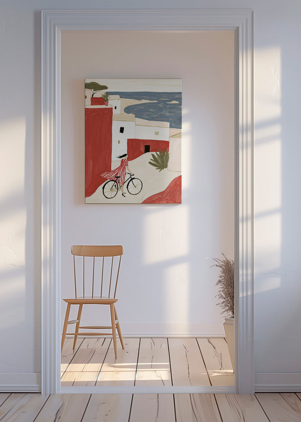Illustration de vélo côtier