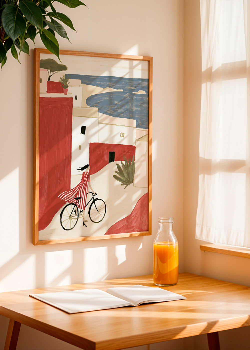 Illustration de vélo côtier