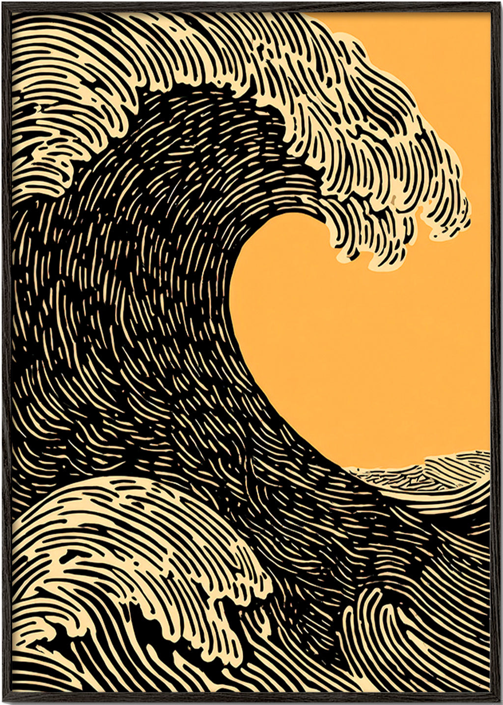 Illustration vague graphique noire