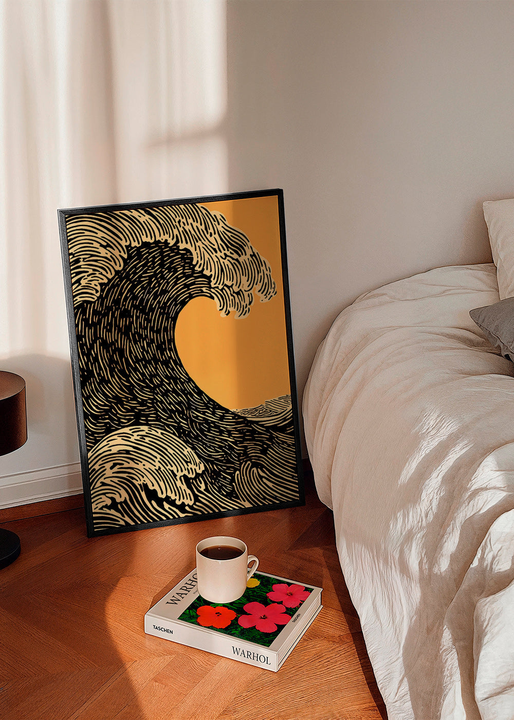 Illustration vague graphique noire