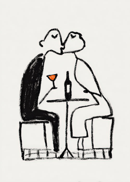 Wine for Two - Obra sin marco