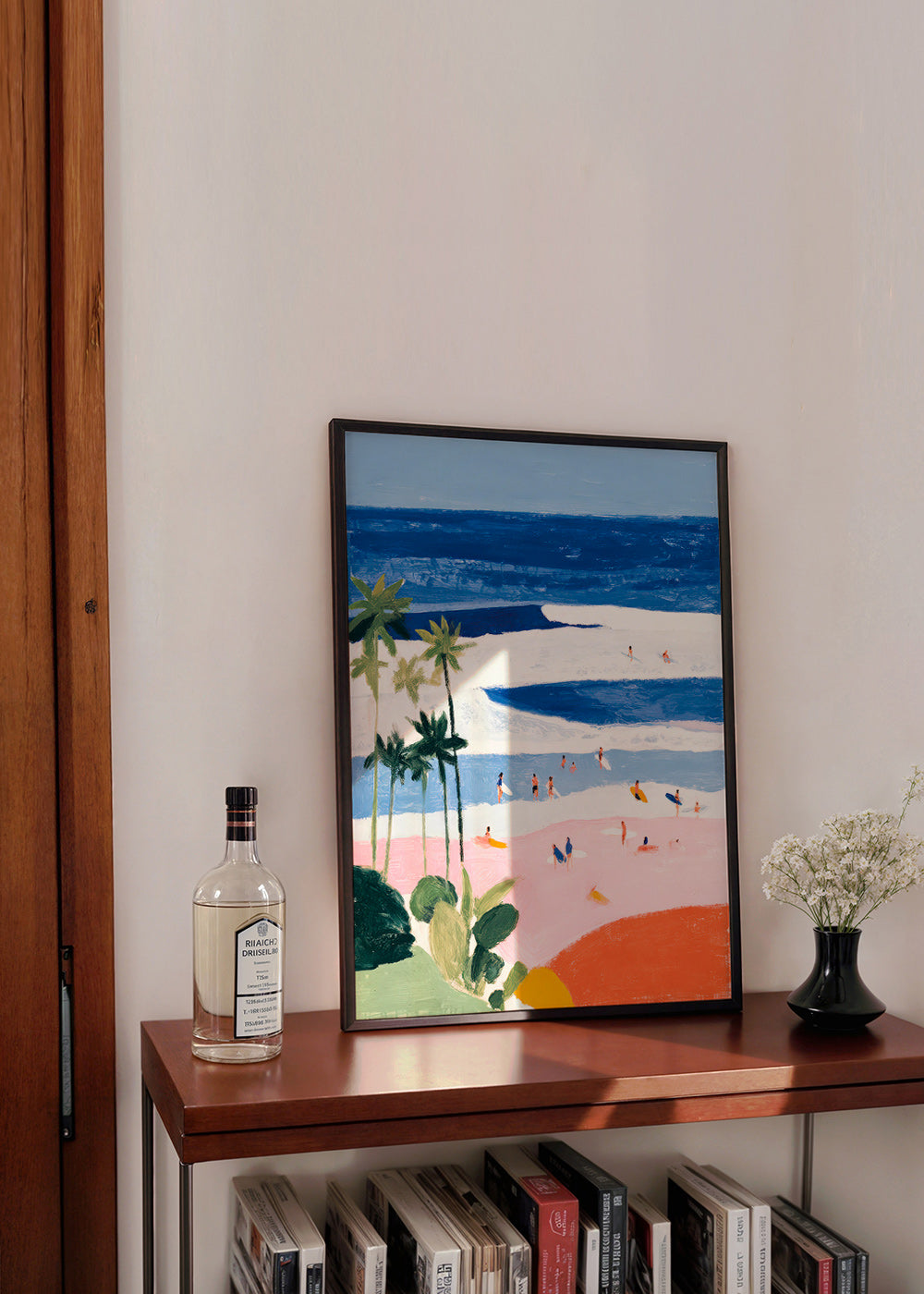 Cuadro de paysage plage et surf