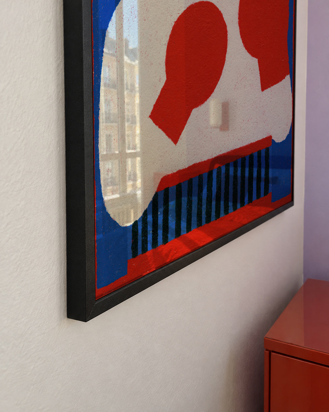 Boxing Club - Framed poster detail