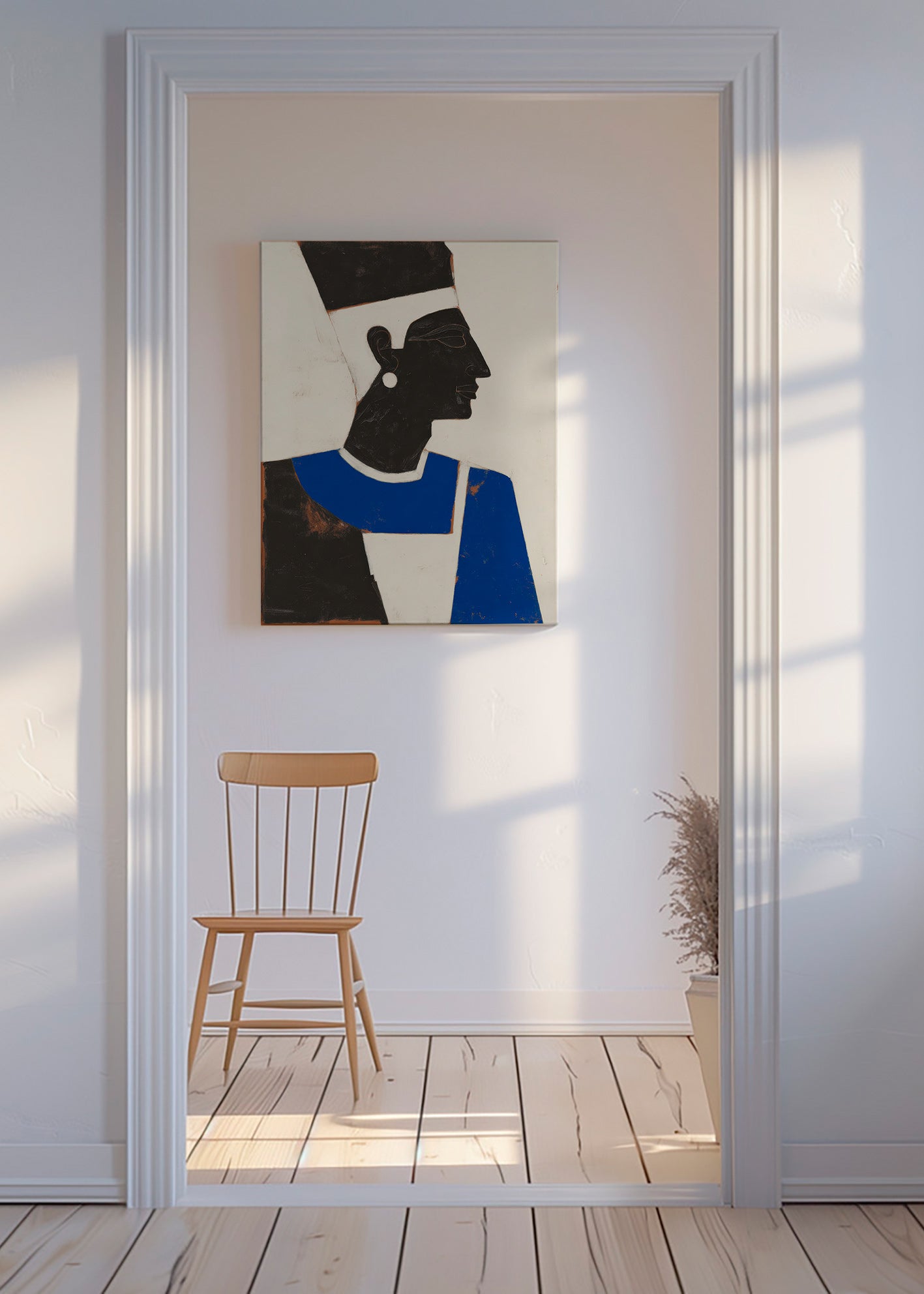 Illustration profil égyptien