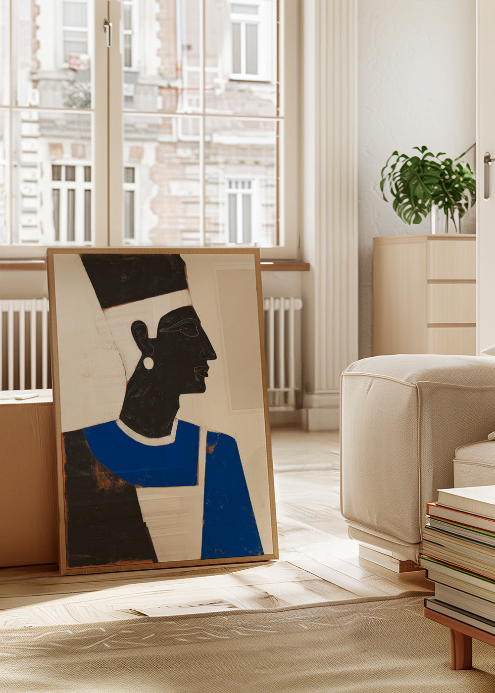 Illustration profil égyptien