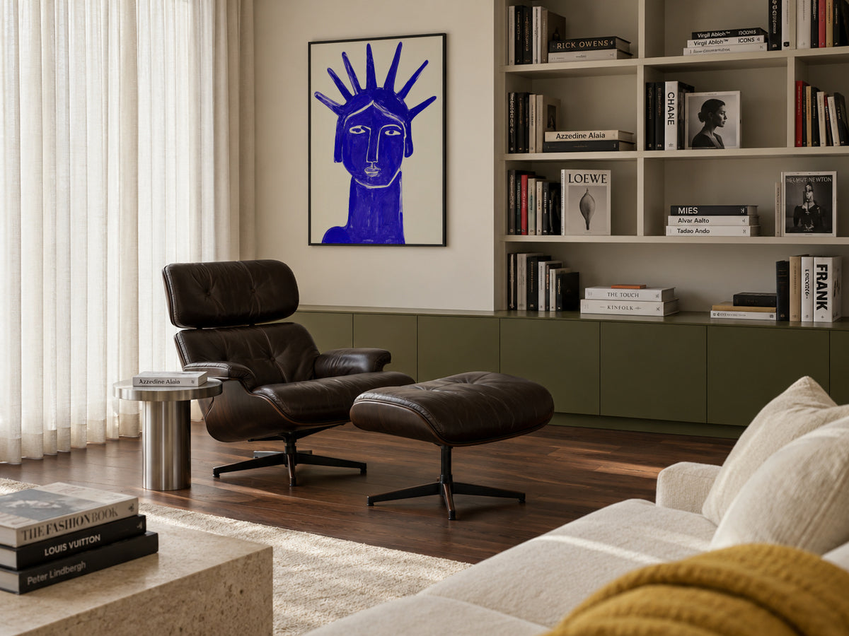 Electric Head - Framed poster in an interior