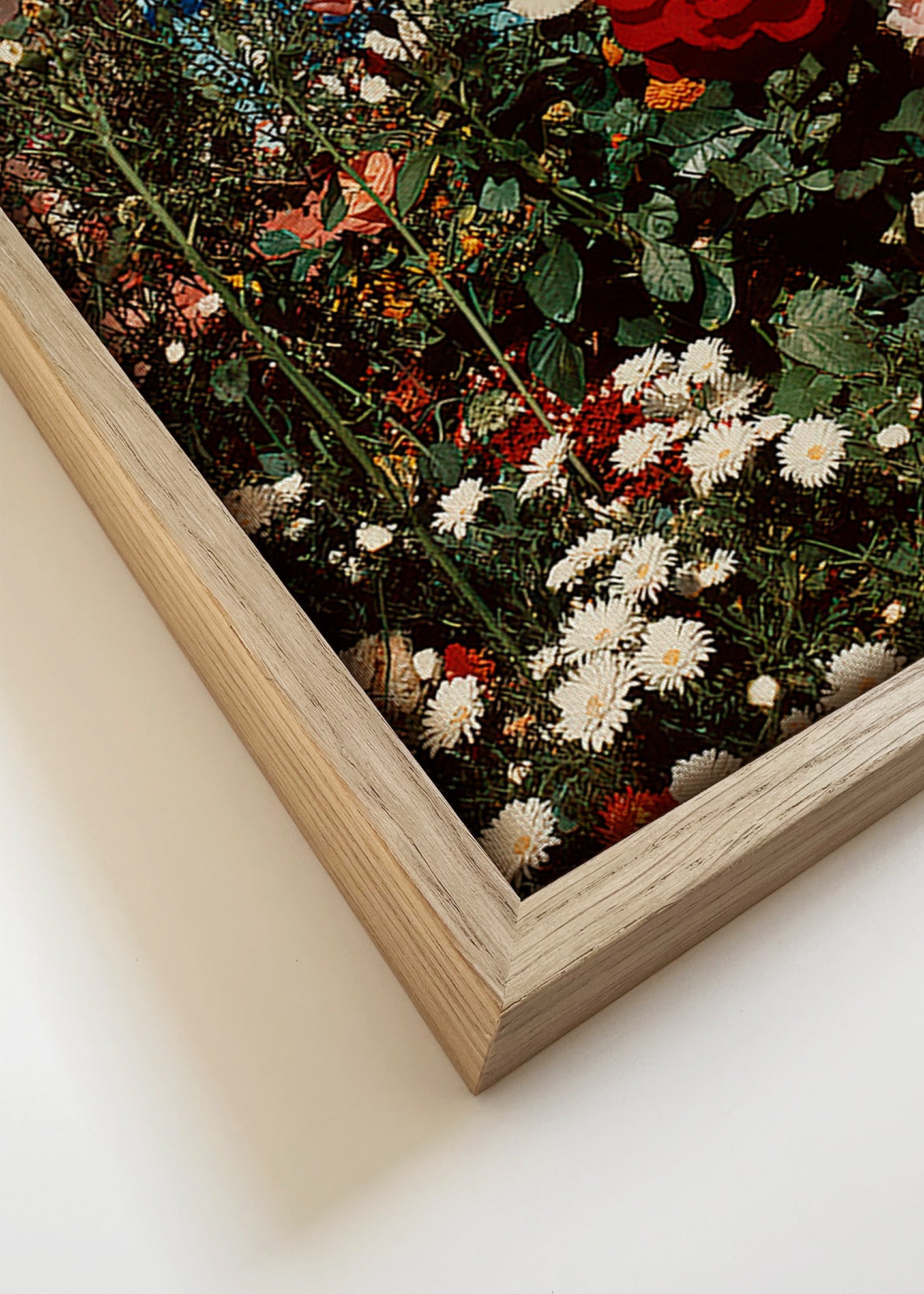 Impression botanique: jardin fleuri