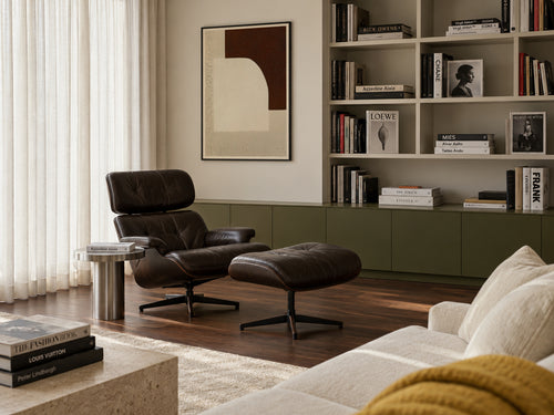 Linen Forms - Framed poster in an interior