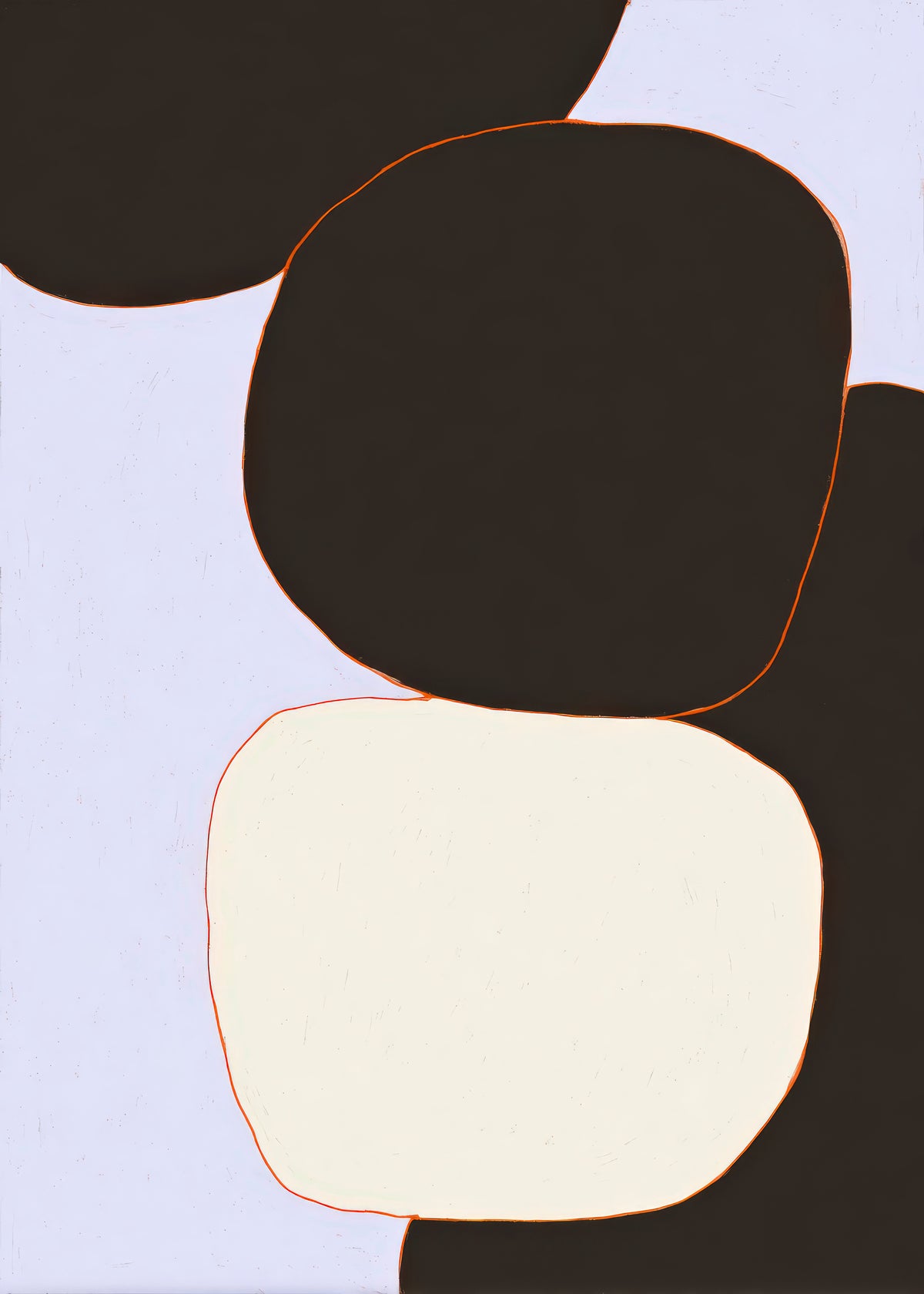Rounded Shapes - Unframed art print