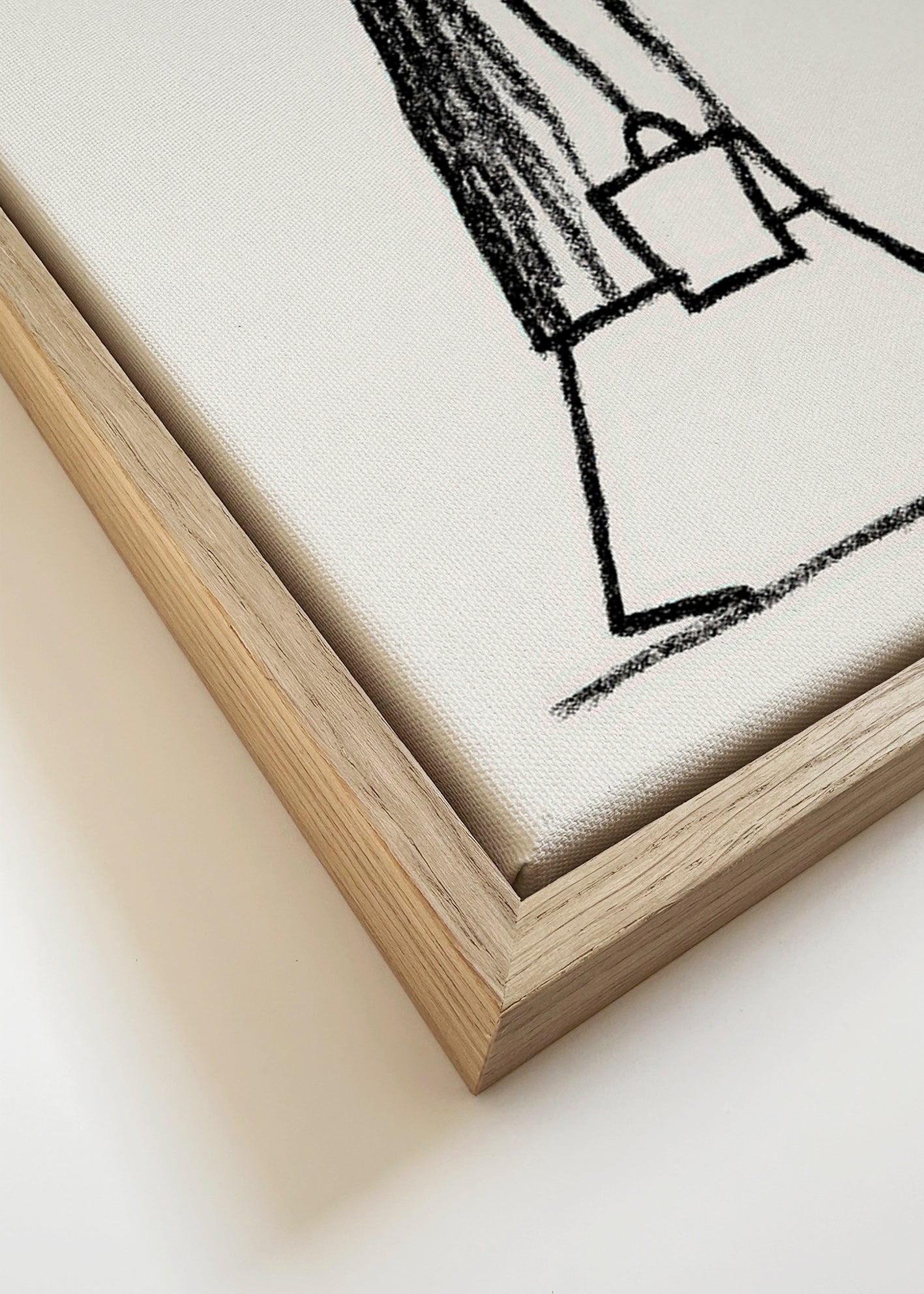 Illustration minimaliste de figure fumante