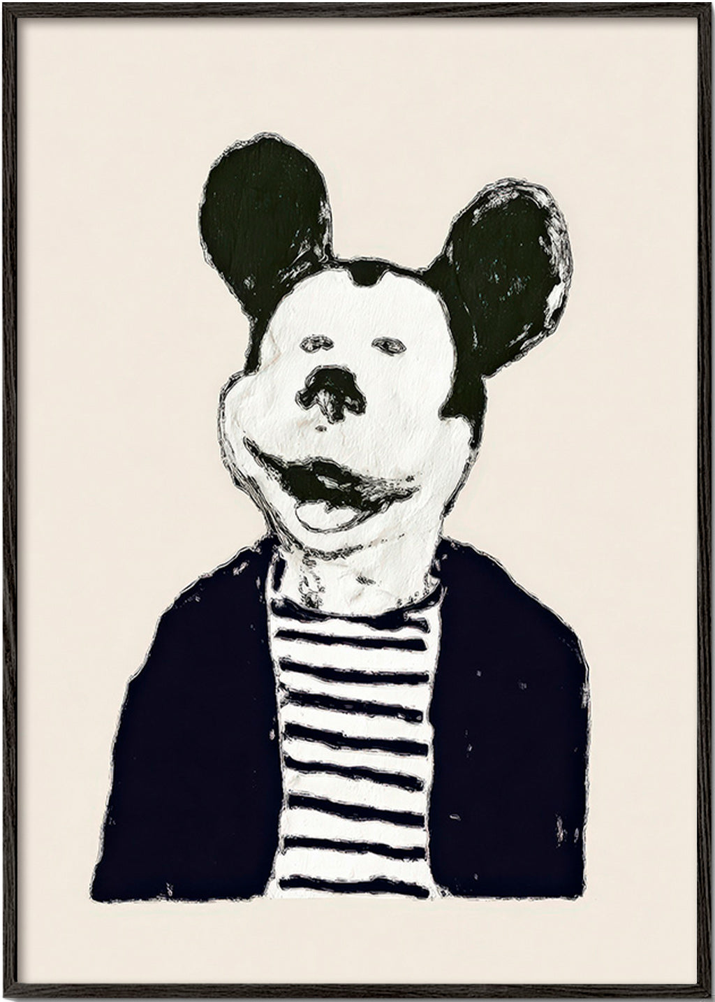 Illustration souris distinguée