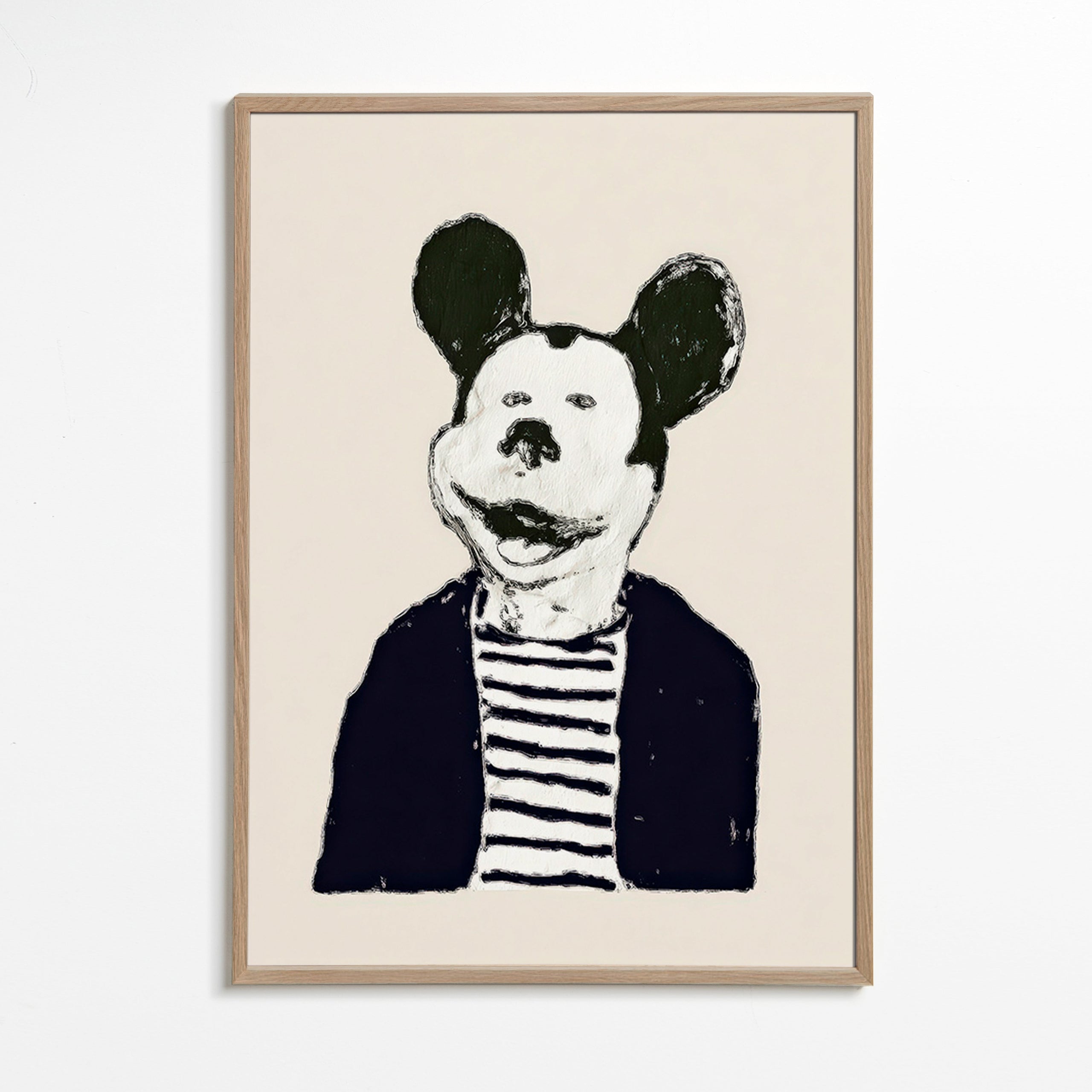 Illustration souris distinguée