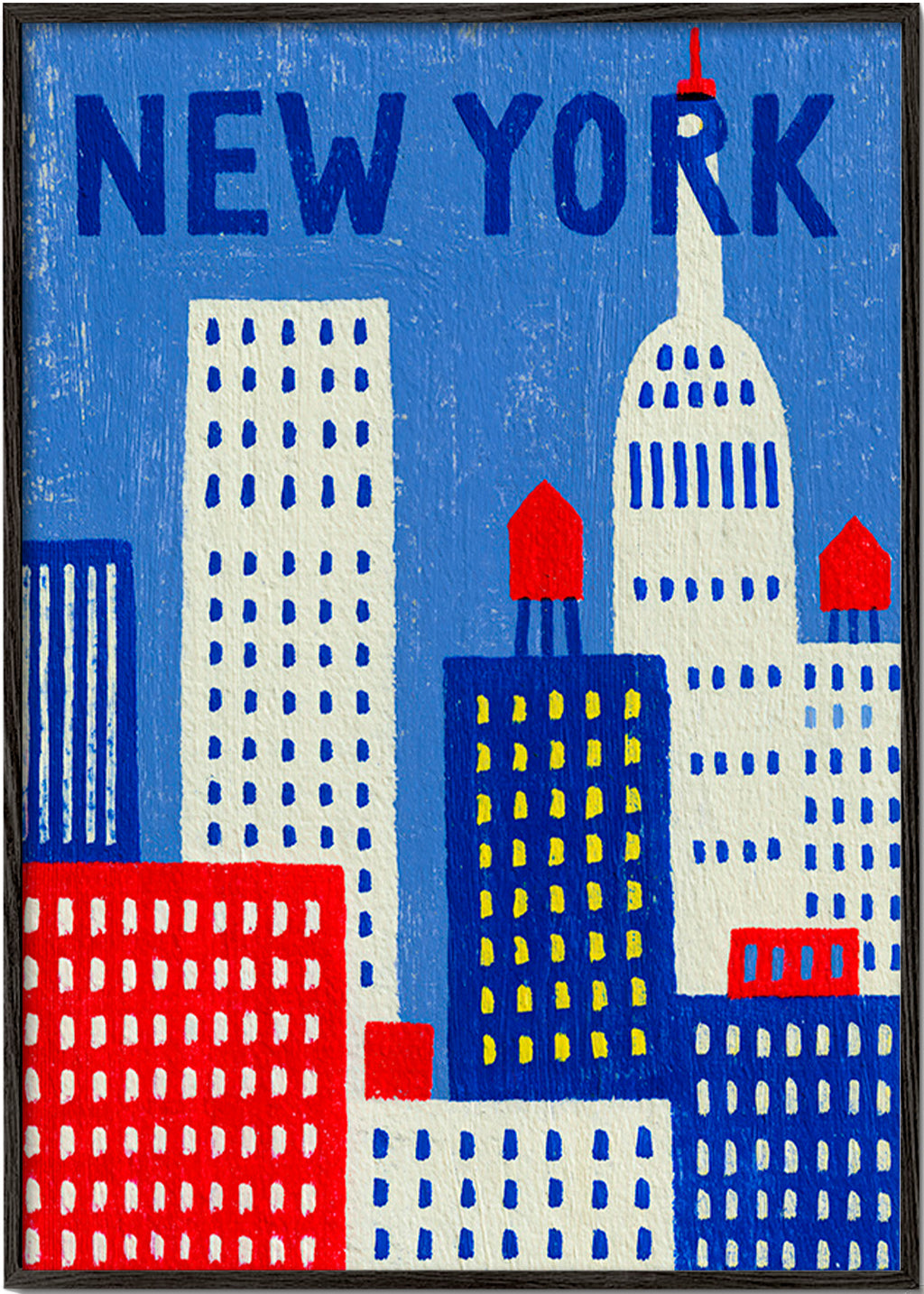 Art de ville New York illustré