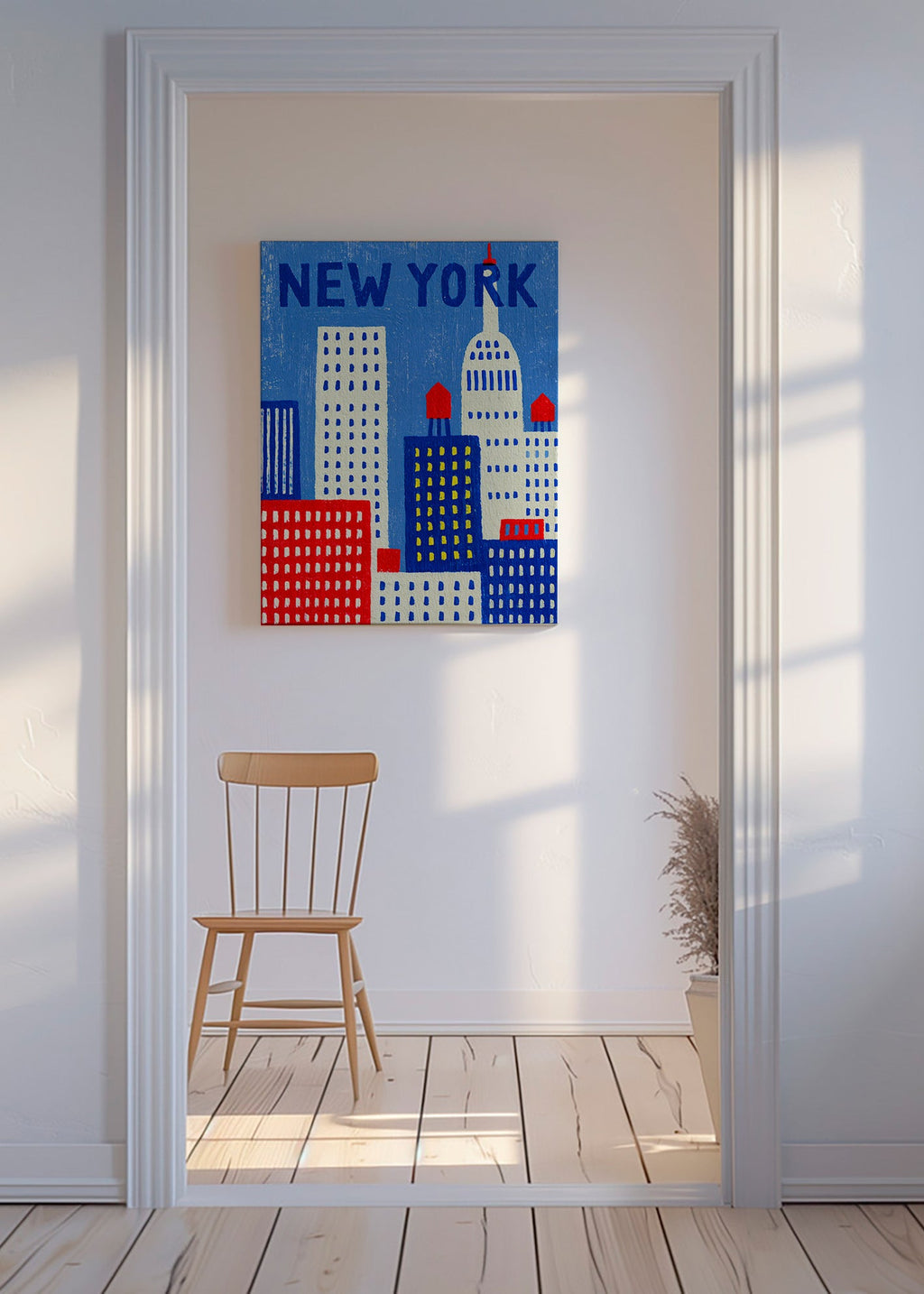 Art de ville New York illustré