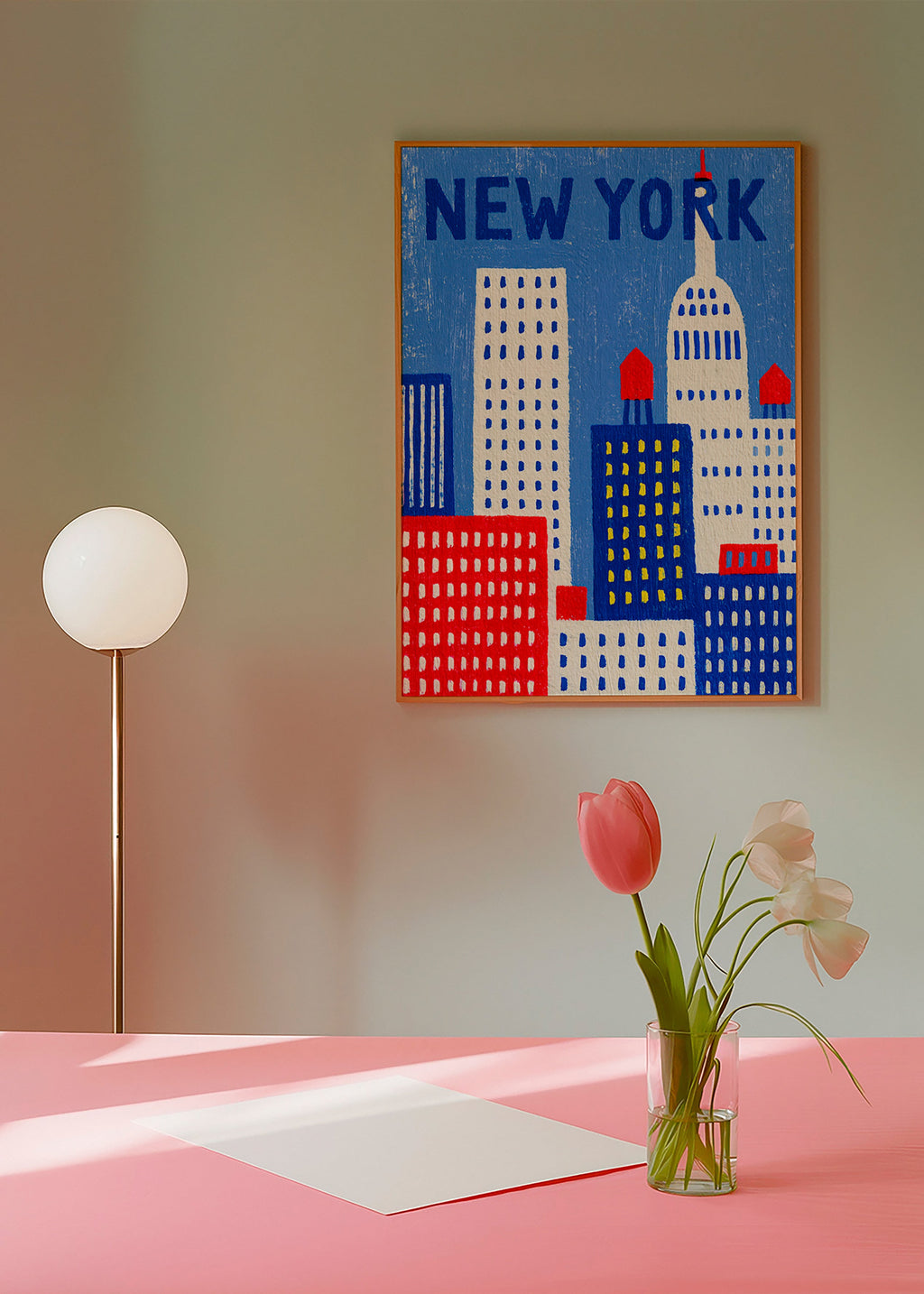 Art de ville New York illustré