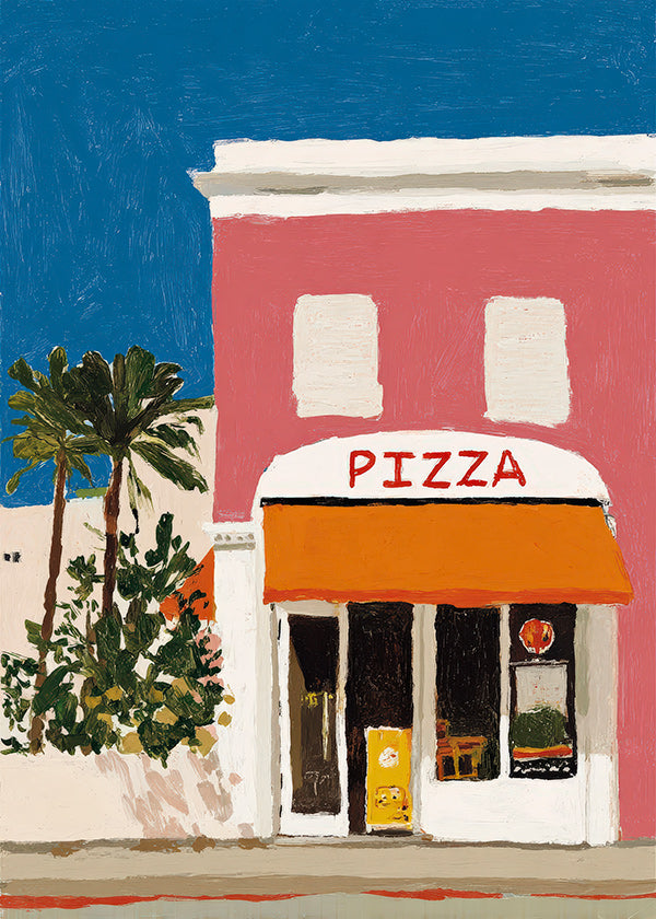 Art de cuisine façade de pizzeria