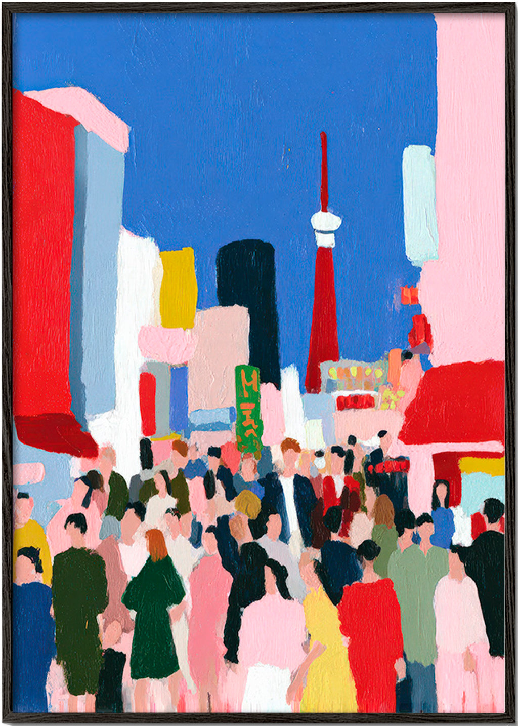 Art urbain Tokyo en couleurs