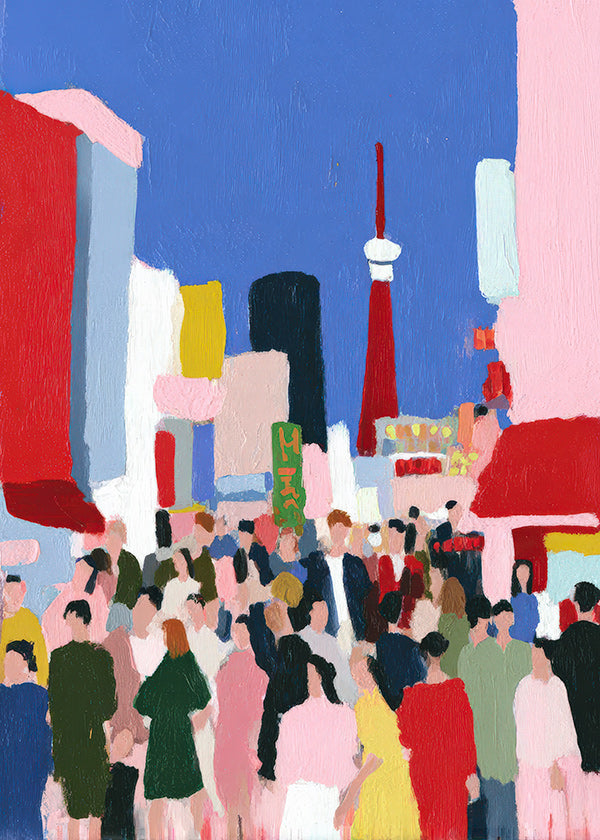 Art urbain Tokyo en couleurs