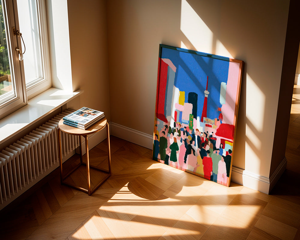 Art urbain Tokyo en couleurs