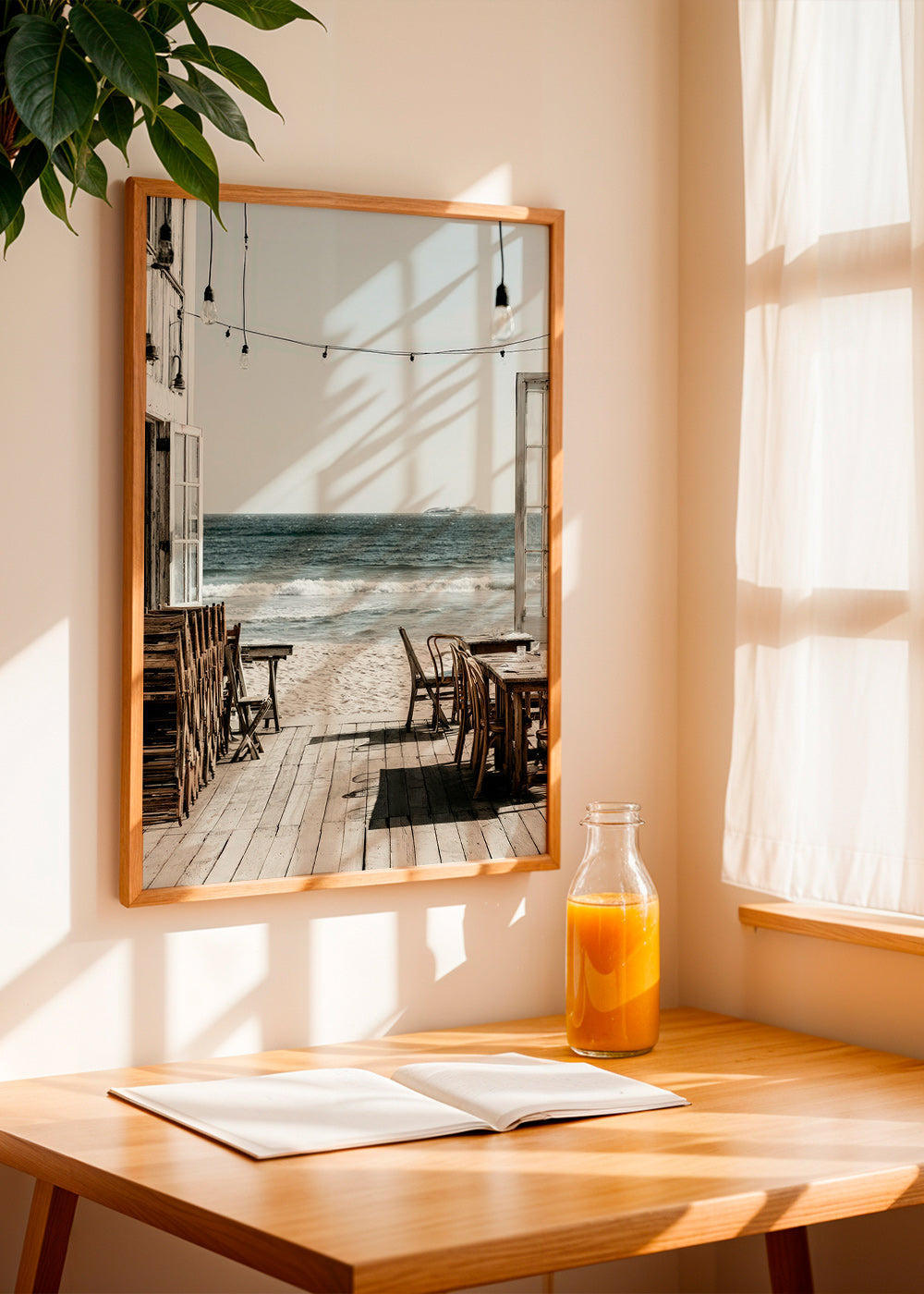 Impression de paysage terrasse ouverte