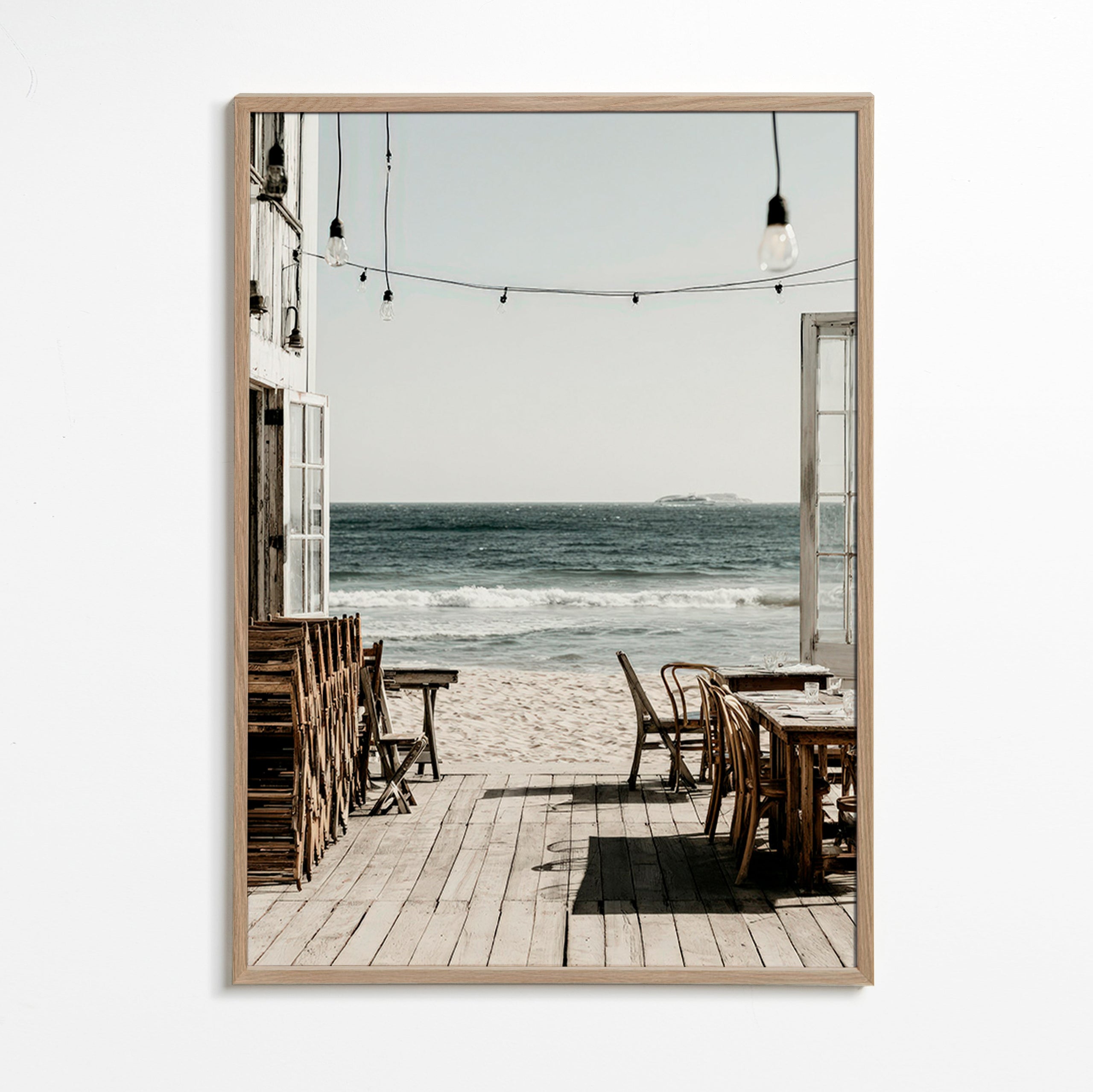 Impression de paysage terrasse ouverte