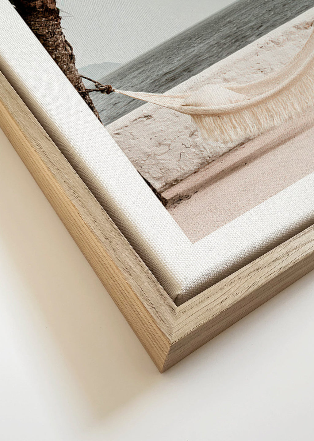 Art de paysage: hamac junto a una palmera