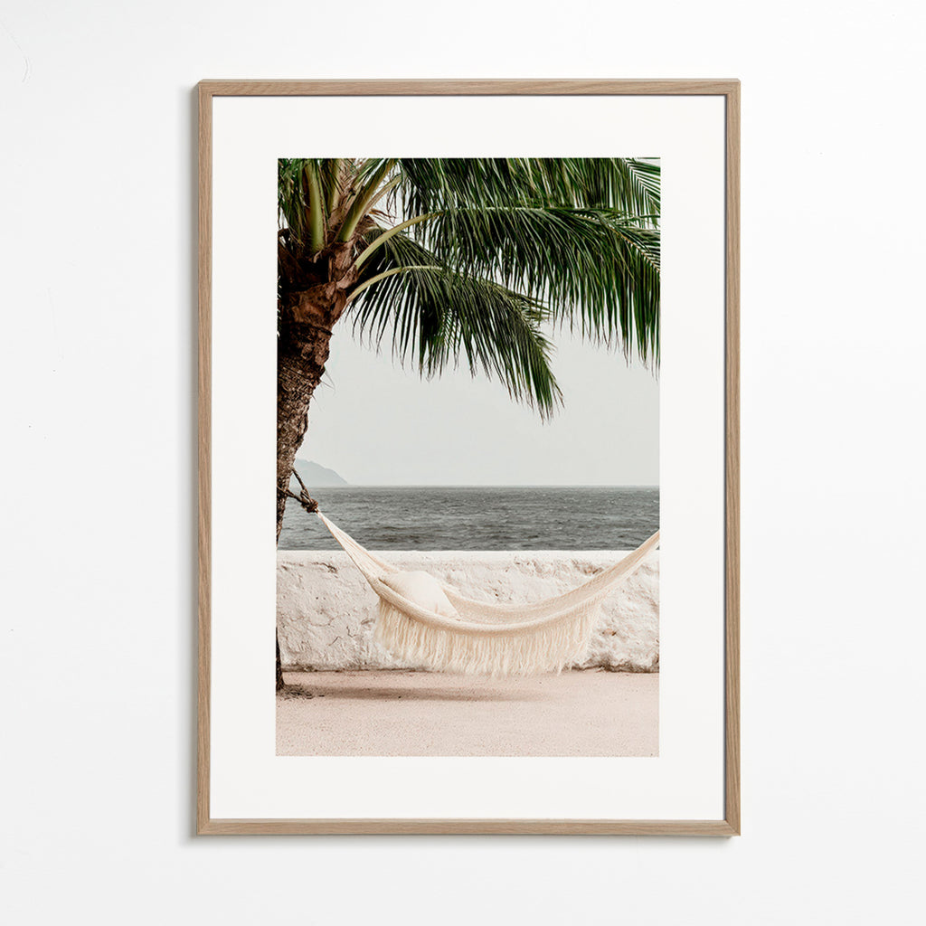 Art de paysage: hamac junto a una palmera
