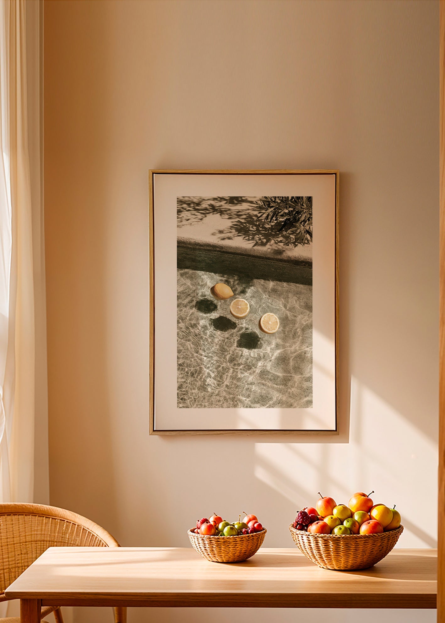 Art de cuisine: citrons flottants
