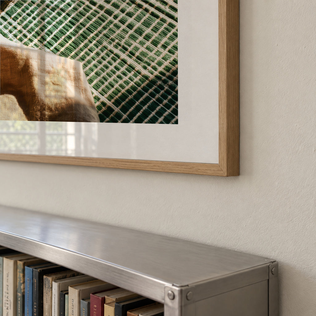 Olive Table - Framed poster detail