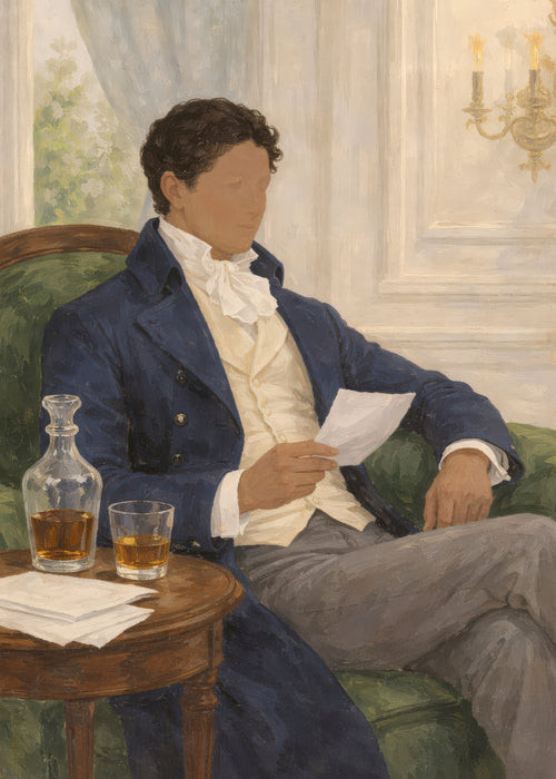 The Gentleman’s Letter - Unframed art print