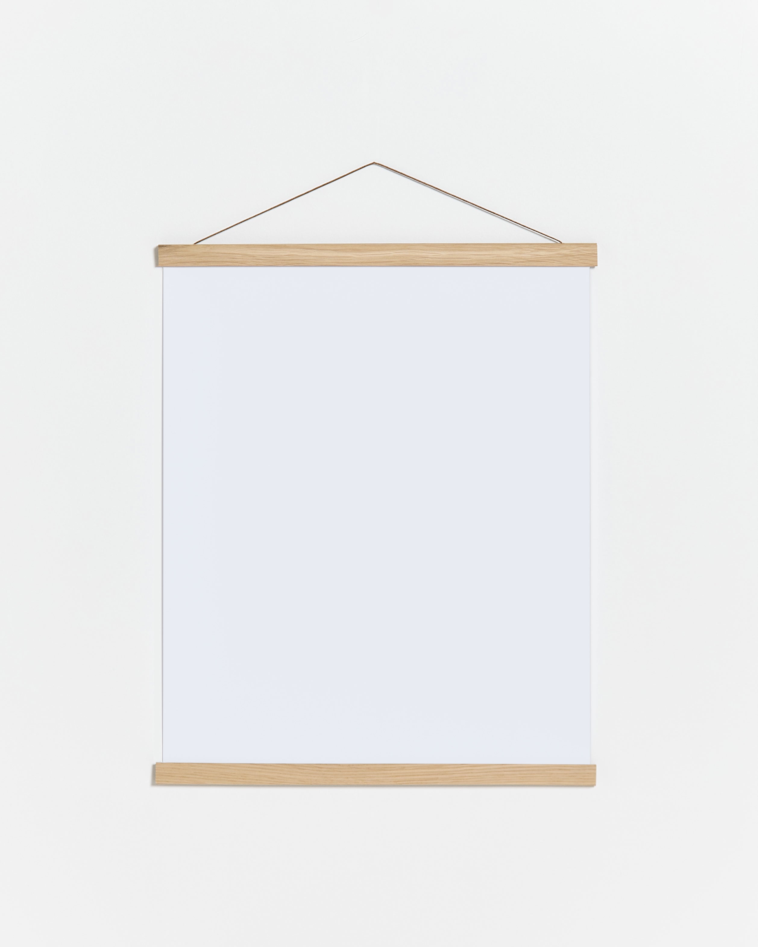 Porte affiche 50cm bois et couleur chêne