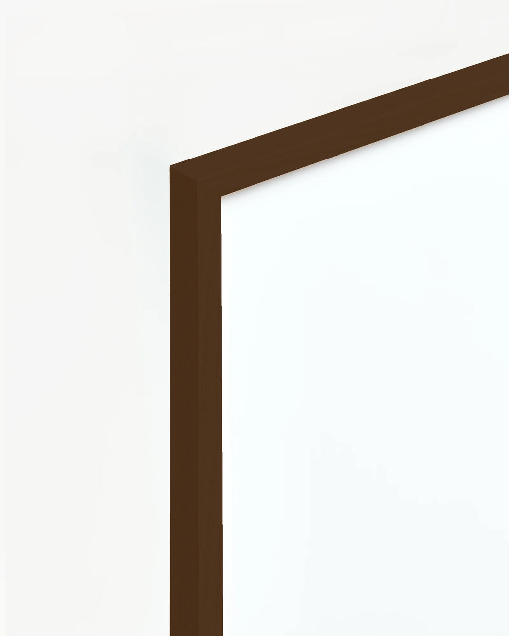 Cadre chêne foncé 70x100