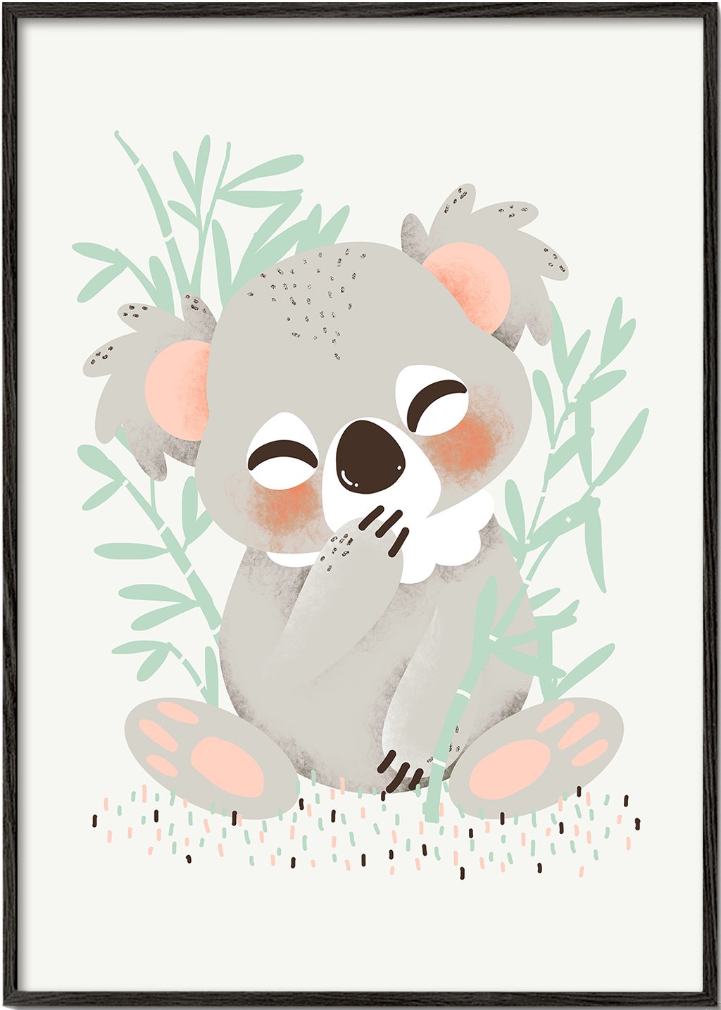Tableau pour enfants Animignons the Koala  Tableaux, cadres décoratifs et  affiches – Artesta